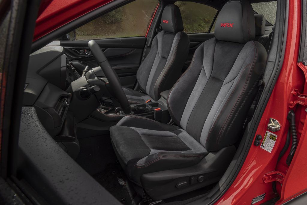 2023 Subaru WRX interior
