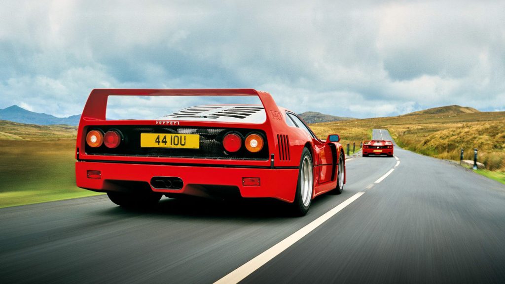 Ferrari F40 rear