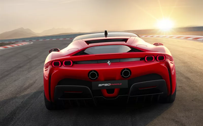 Ferrari SF90 Stradale rear