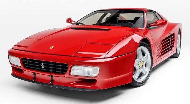 Blueprint: Ferrari Testarossa 1991 Ferrari 512 TR