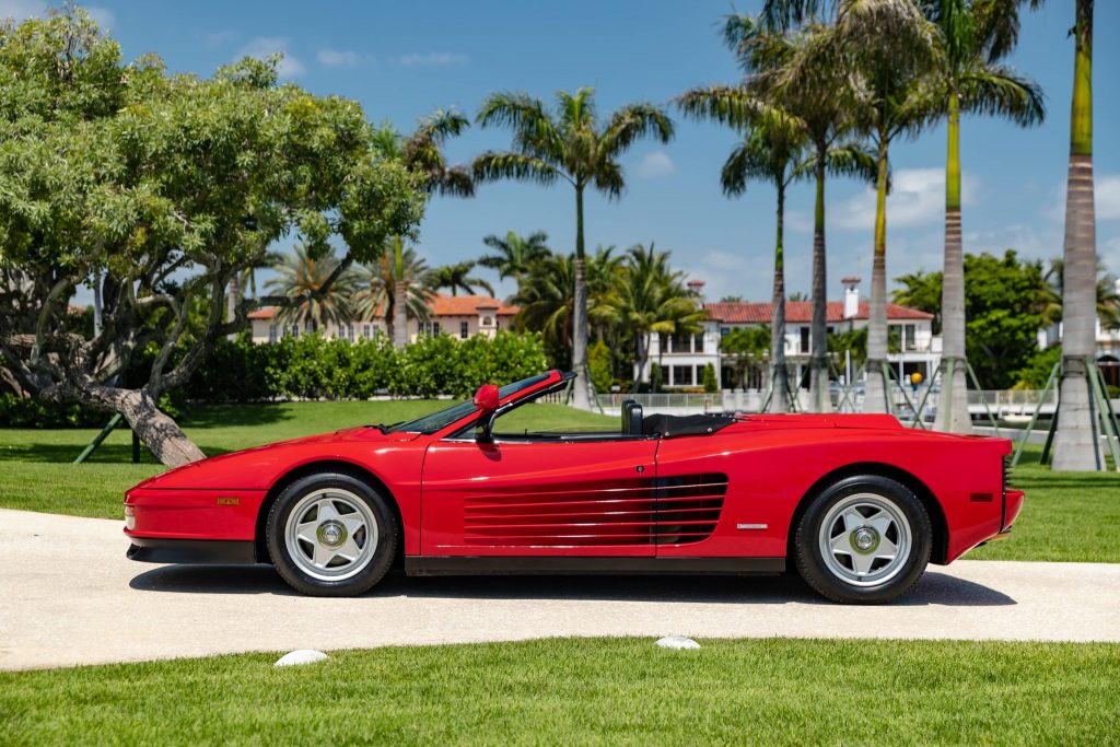 Ferrari Testarossa convertible red