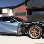 Ferrari Superfast wreck