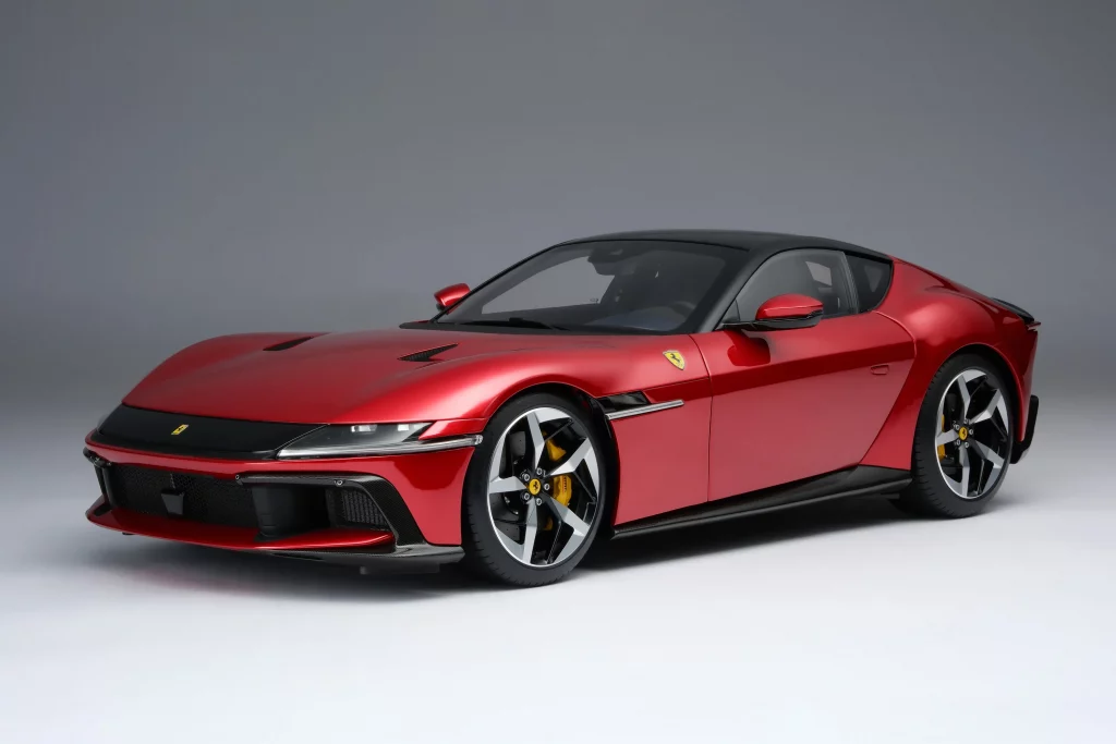 Amalgam Collection has revealed an exquisite new 1:8 scale model of the Ferrari 12Cilindri,