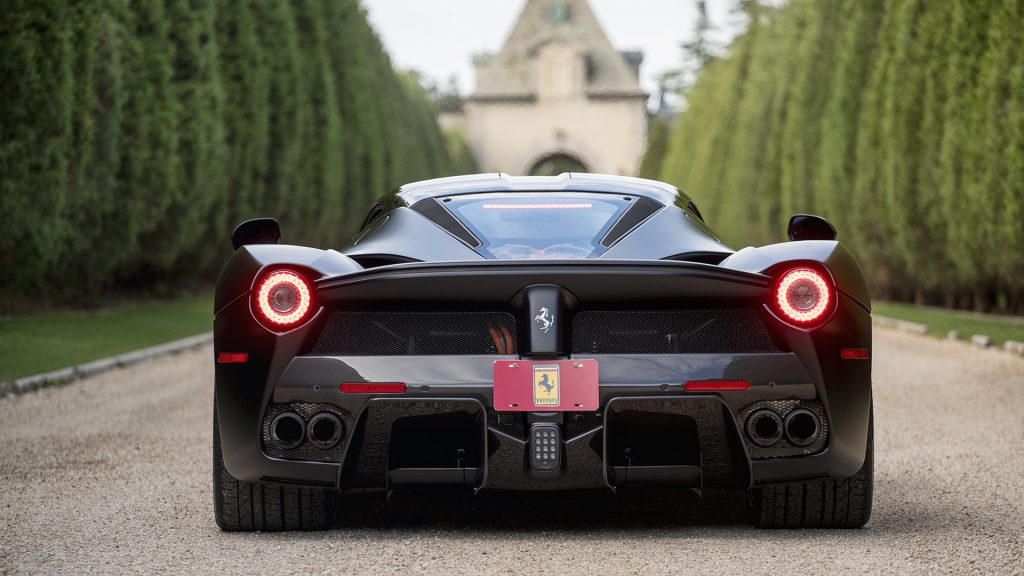 Ferrari LaFerrari Black rear