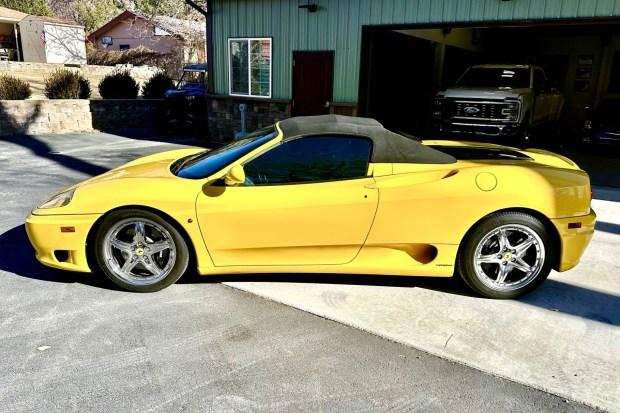 10k-Mile 2003 Ferrari 360 Spider 6-Speed