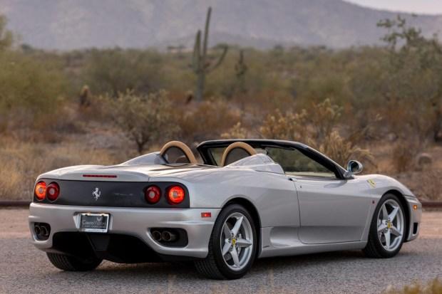 No Reserve: 5k-Mile 2004 Ferrari 360 Spider 6-Speed
