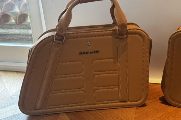 No Reserve: Two-Piece Ferrari 599 GTB Luggage Set by Schedoni