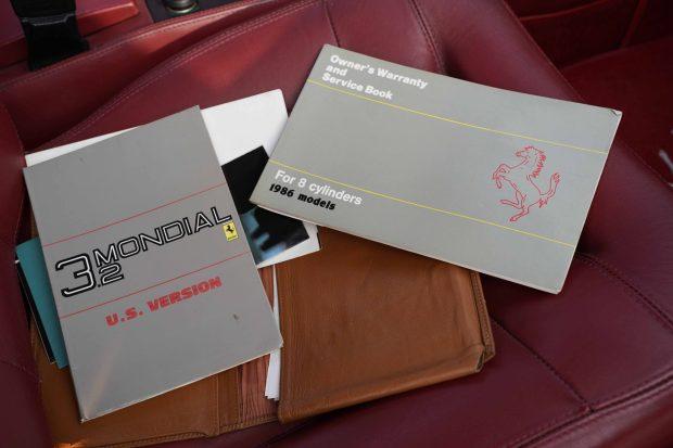 24k-Mile 1986 Ferrari Mondial 3.2 Cabriolet
