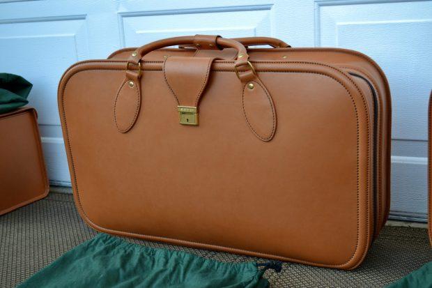 No Reserve: Three-Piece Luggage Set for Ferrari 456 GT by Schedoni