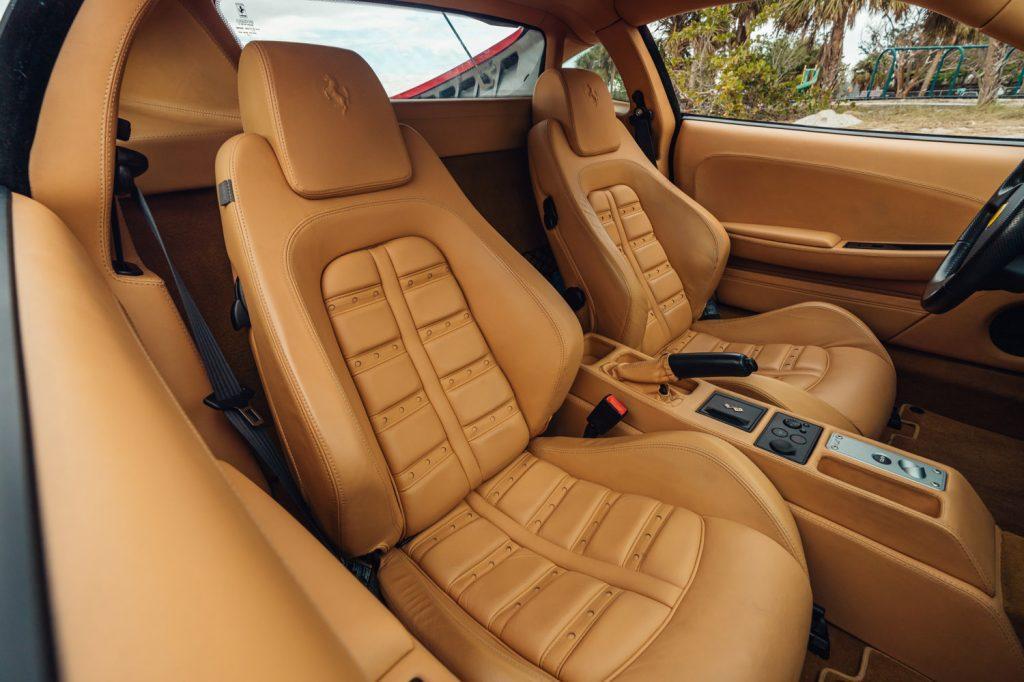 Donald Trump Ferrari F430 interior