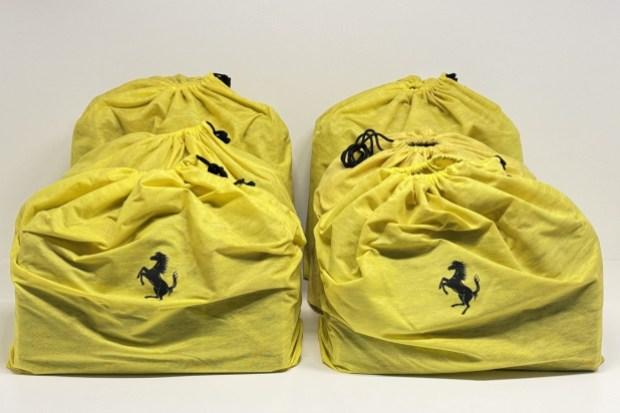 No Reserve: Six-Piece Ferrari FF Luggage Set by Schedoni