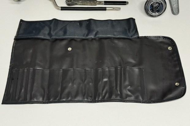 No Reserve: Ferrari Testarossa Tool Kit, Jack, and Center-Lock Spare Wheel