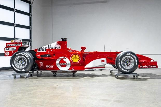 No Reserve: 1:1 Ferrari F2003-GA Display Model