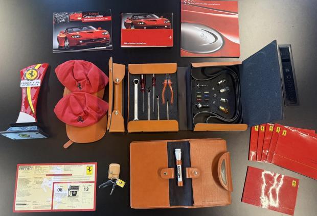 9,800-Mile 2001 Ferrari 550 Barchetta Pininfarina