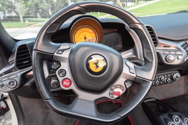 9k-Mile 2013 Ferrari 458 Spider