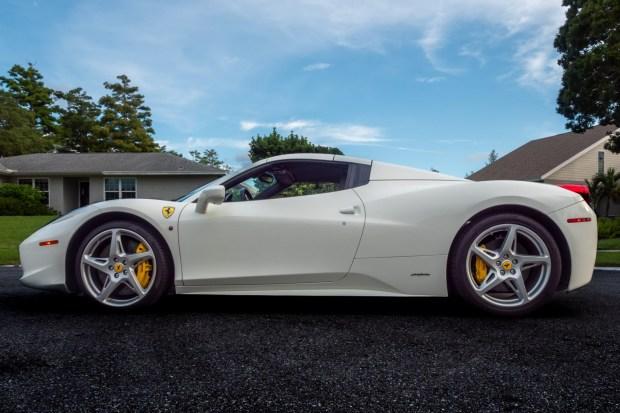 9k-Mile 2013 Ferrari 458 Spider