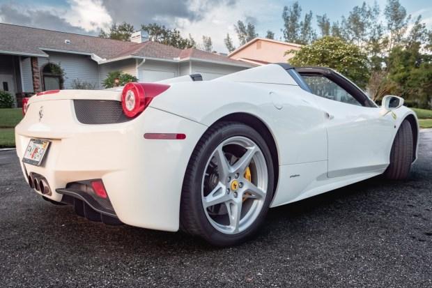 9k-Mile 2013 Ferrari 458 Spider