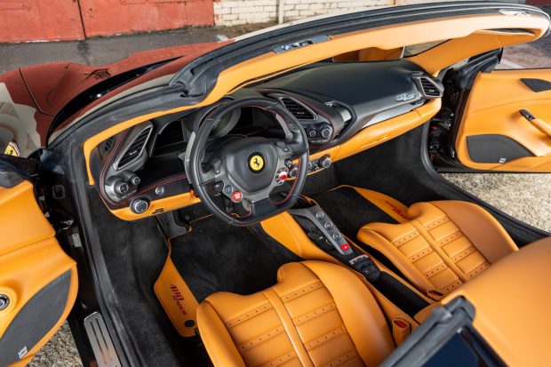 4,500-Mile 2019 Ferrari 488 Spider