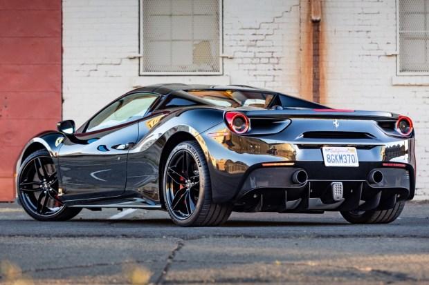 4,500-Mile 2019 Ferrari 488 Spider