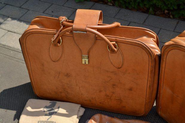 No Reserve: Three-Piece Ferrari 348 Luggage Set by Schedoni