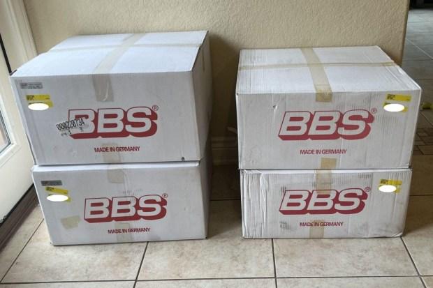 No Reserve: 19×8″ and 19×10.5″ BBS Wheels for Ferrari F430 Challenge