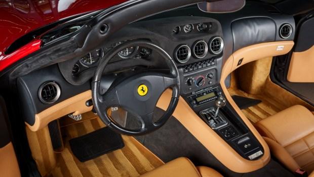 9,800-Mile 2001 Ferrari 550 Barchetta Pininfarina