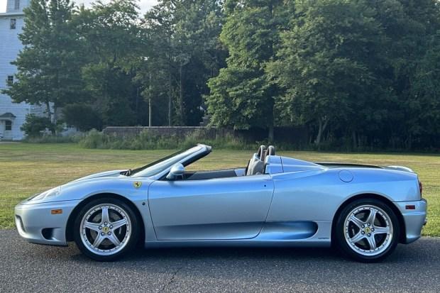21k-Mile 2001 Ferrari 360 Spider 6-Speed