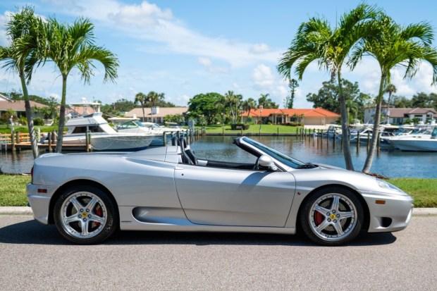 No Reserve: 22k-Mile 2002 Ferrari 360 Spider 6-Speed