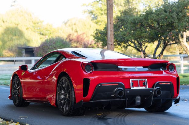 No Reserve: 184-Kilometer 2020 Ferrari 488 Pista