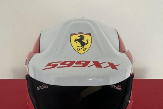 No Reserve: Ferrari 599XX Evoluzione Racing Helmet by Stilo