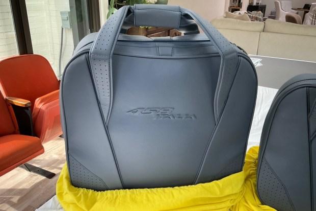 No Reserve: Four-Piece Ferrari 458 Italia Luggage Set by Schedoni