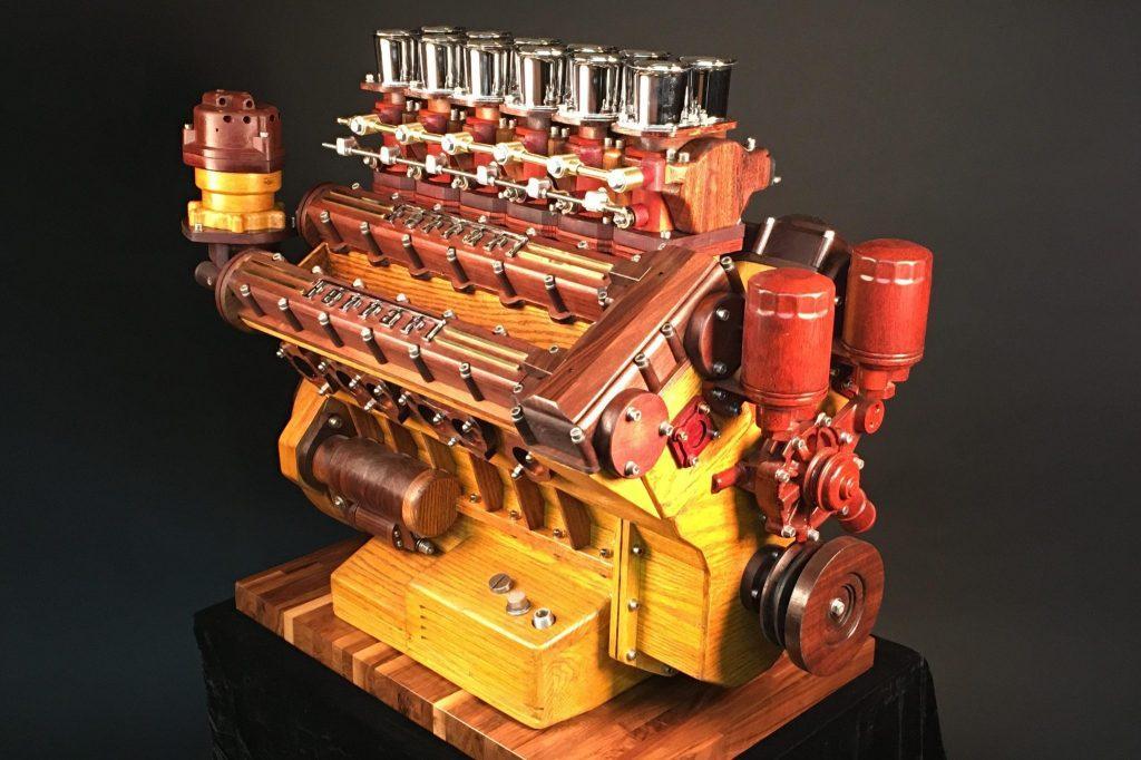 Ferrari V12 Wooden Scale Model img_4355-94771-1