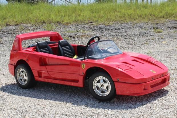 No Reserve: Buddy L Power Drivers Ferrari F40 Electric Go-Kart