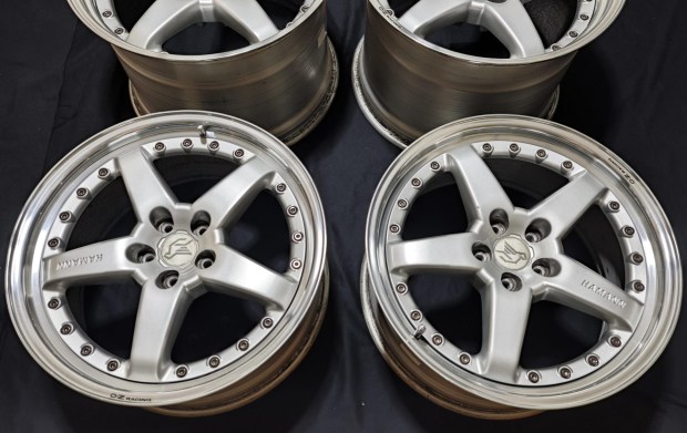 No Reserve: 19x9" and 19x13" Hamann PG2 Wheels by OZ Racing for Ferrari 360