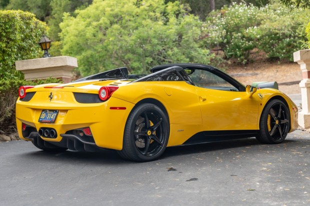 17k-Mile 2013 Ferrari 458 Spider