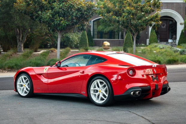 1,600-Mile 2017 Ferrari F12berlinetta 70th Anniversary Edition