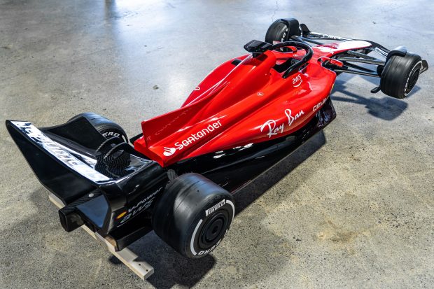 No Reserve: Half-Scale Ferrari F1-75 Display Model