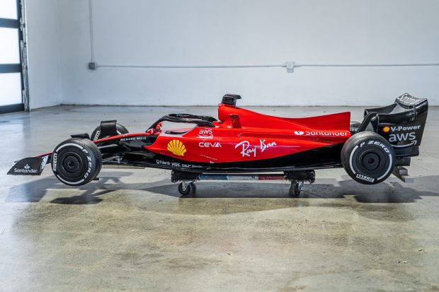 No Reserve: Half-Scale Ferrari F1-75 Display Model