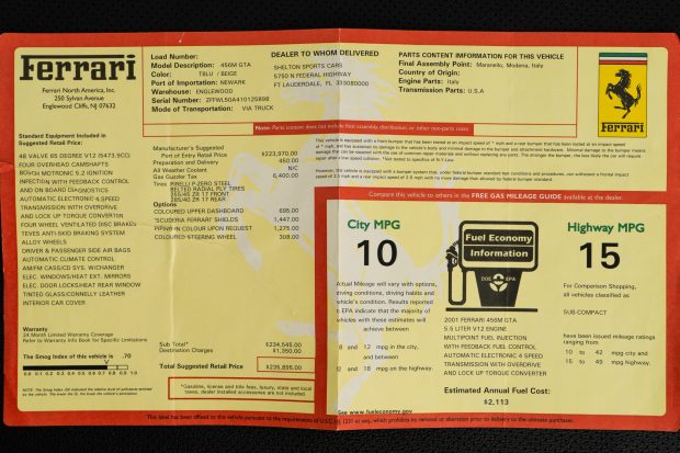 dsc03667-29496-scaled-1 4,800-Mile 2001 Ferrari 456M GTA