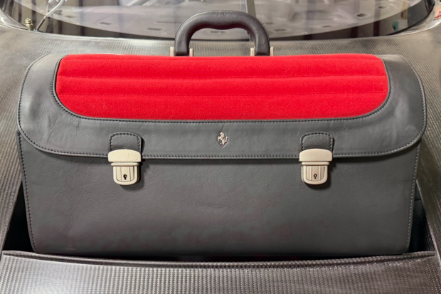 No Reserve: Schedoni Luggage, Tire Inflator, and Car/Bumper Covers for Ferrari F50