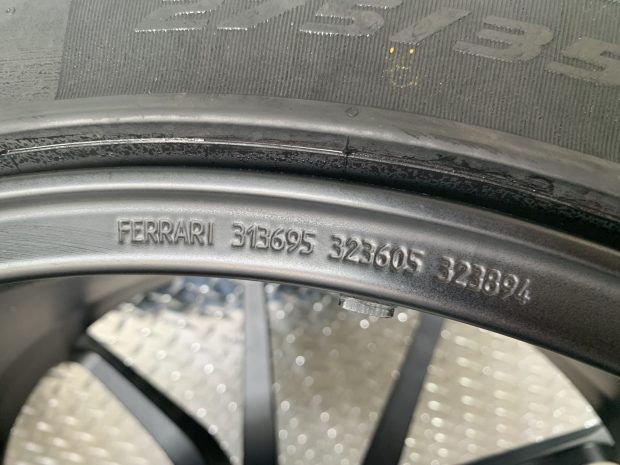 No Reserve: 20×10″ and 20×11.5″ Factory Forged Ferrari 812 Wheels