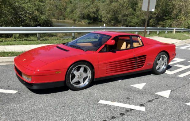 No Reserve: 18x8.5" and 18x10.5" Center-Lock Wheels for Ferrari Testarossa