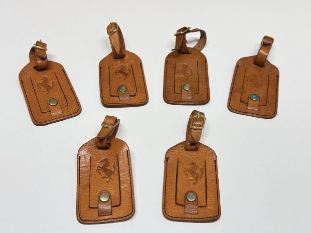 No Reserve: Six-Piece Ferrari 512 TR Luggage Set by Schedoni