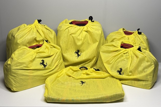 No Reserve: Six-Piece Ferrari 458 Spider Luggage Set by Schedoni