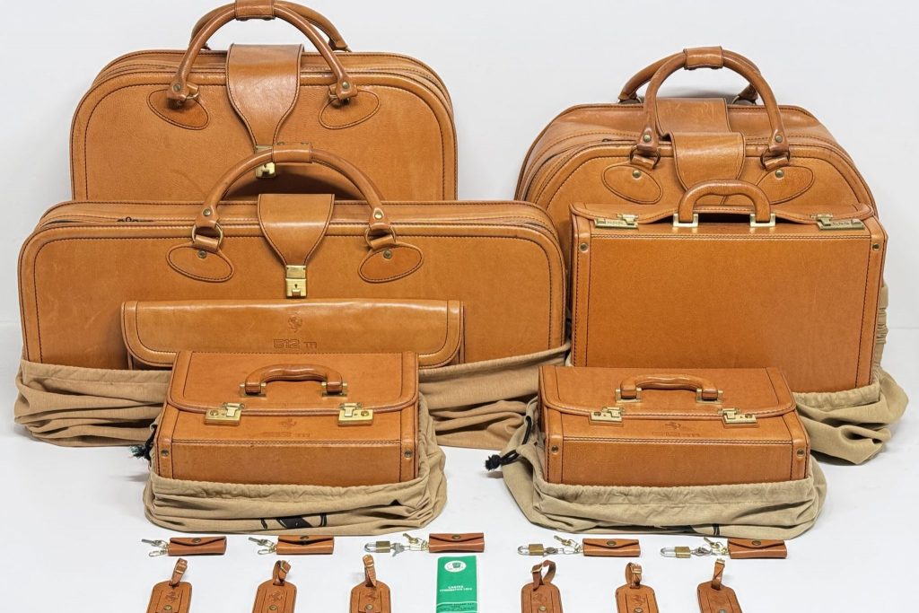 Six-Piece Ferrari 512 TR Luggage Set by Schedoni tempimagemvsxao-94592