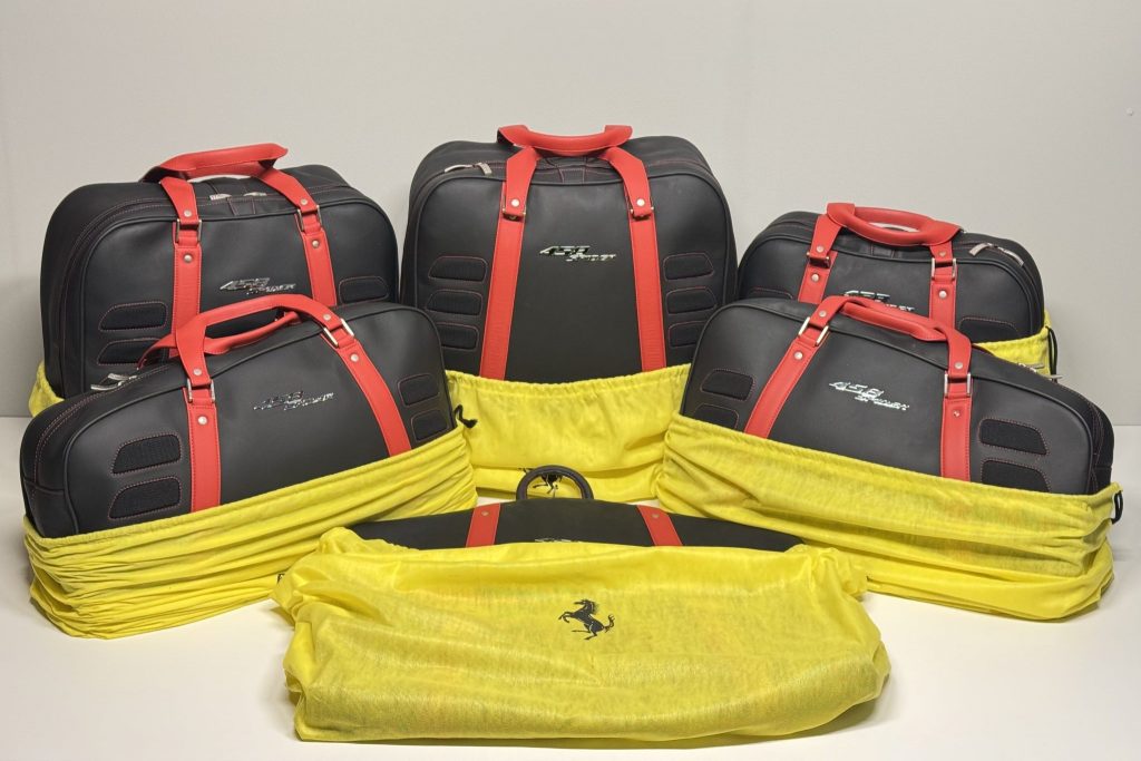 Six-Piece Ferrari 458 Spider Luggage Set by Schedoni tempimageybtd51-48864-1