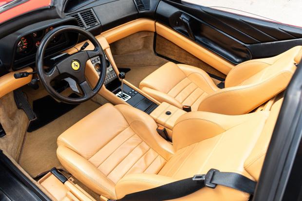 1989_ferrari_348_interior-5-96238-1 14k-Mile 1989 Ferrari 348 TS