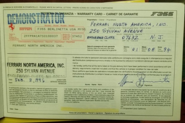 1995_ferrari_f355-berlinetta_img_6392-14907-1 No Reserve: 41k-Mile 1995 Ferrari F355 Berlinetta 6-Speed