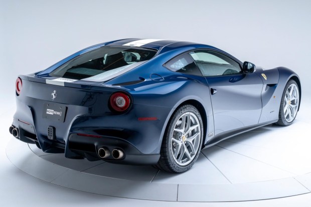209-Mile 2017 Ferrari F12berlinetta 70th Anniversary Edition