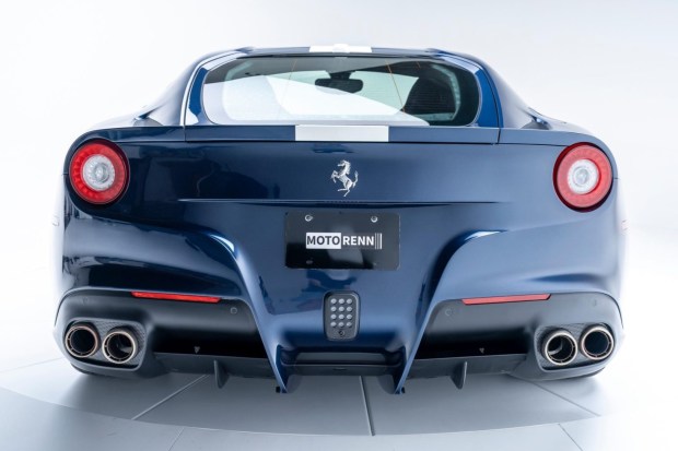 209-Mile 2017 Ferrari F12berlinetta 70th Anniversary Edition